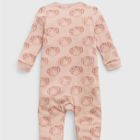 NWT Princess Leah Onesie with Matching Bow Size 0-3M and 3-6M! - Picture 2 of 8